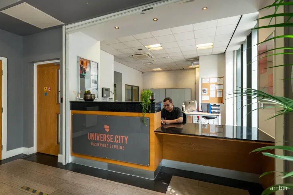 Dashwood Studios, lobby