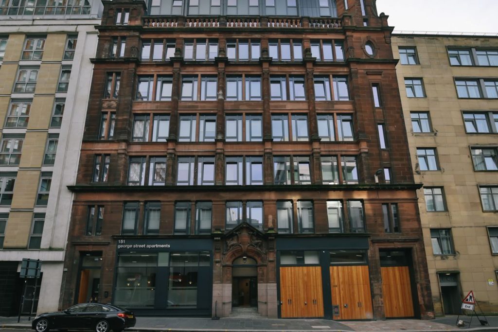 George Street, Glasgow frontage